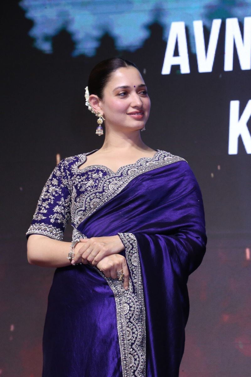 Telugu Actress Tamannaah Bhatia at Baak Movie Pre Release Event